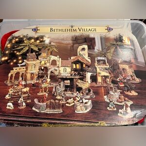 Bethlehem Village Nativity Set
